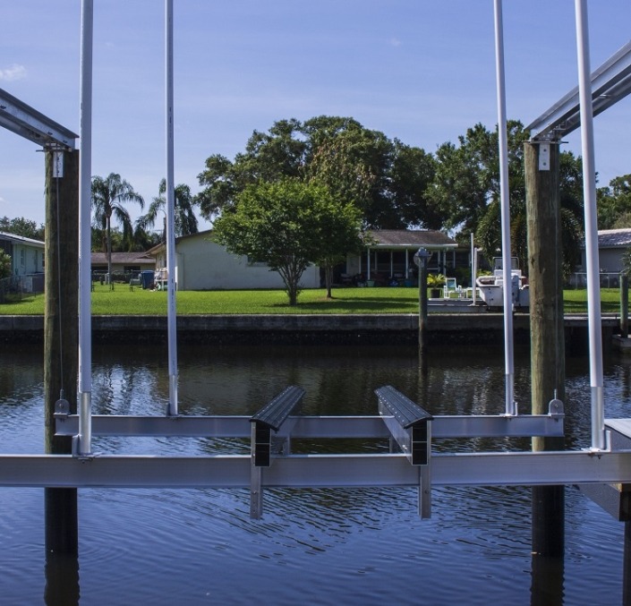 boat lift bunks for catamaran